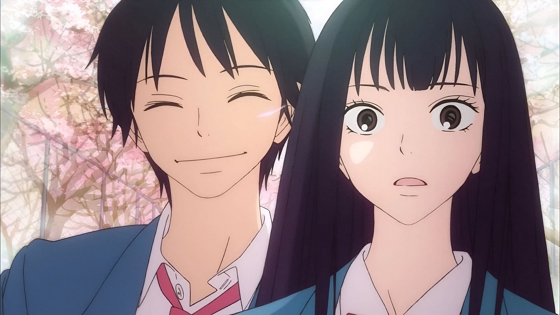 Sawako and Shota as seen in the anime (Image via Production I.G)