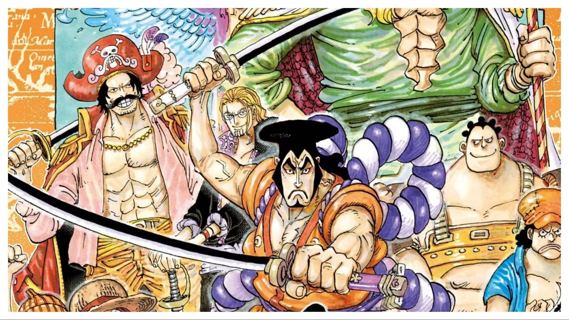 Cover page from Vol. 96 showing Roger Pirates (Image via Shueisha)