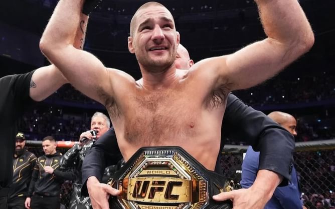 Sean Strickland hilariously explains sporting "racist cop's mustache" ahead of UFC 312 title fight: "I don't share the same values as Bryce Mitchell"