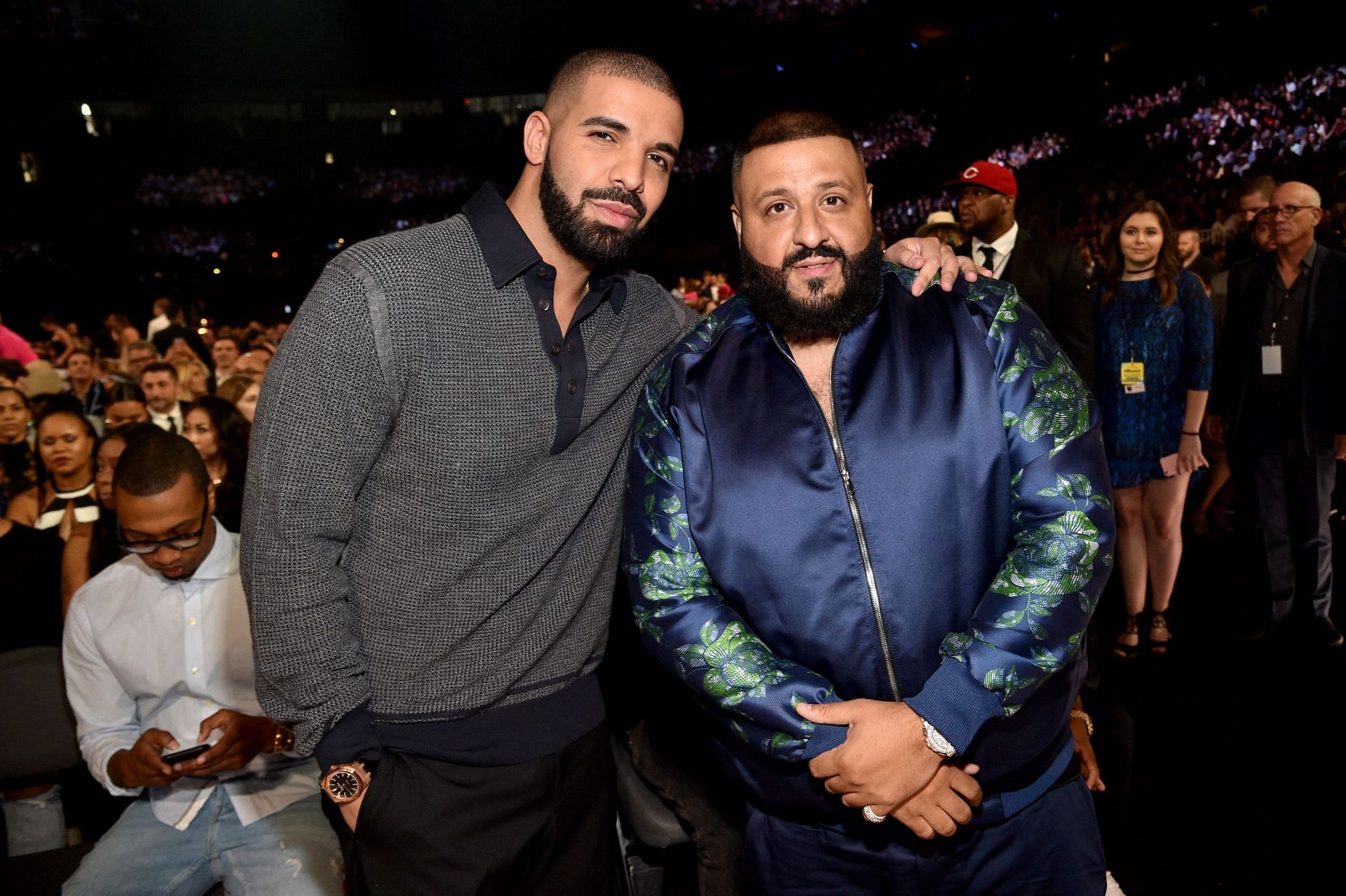 The Toronto rapper and DJ Khaled are reportedly having a feud (Image via Getty Images)