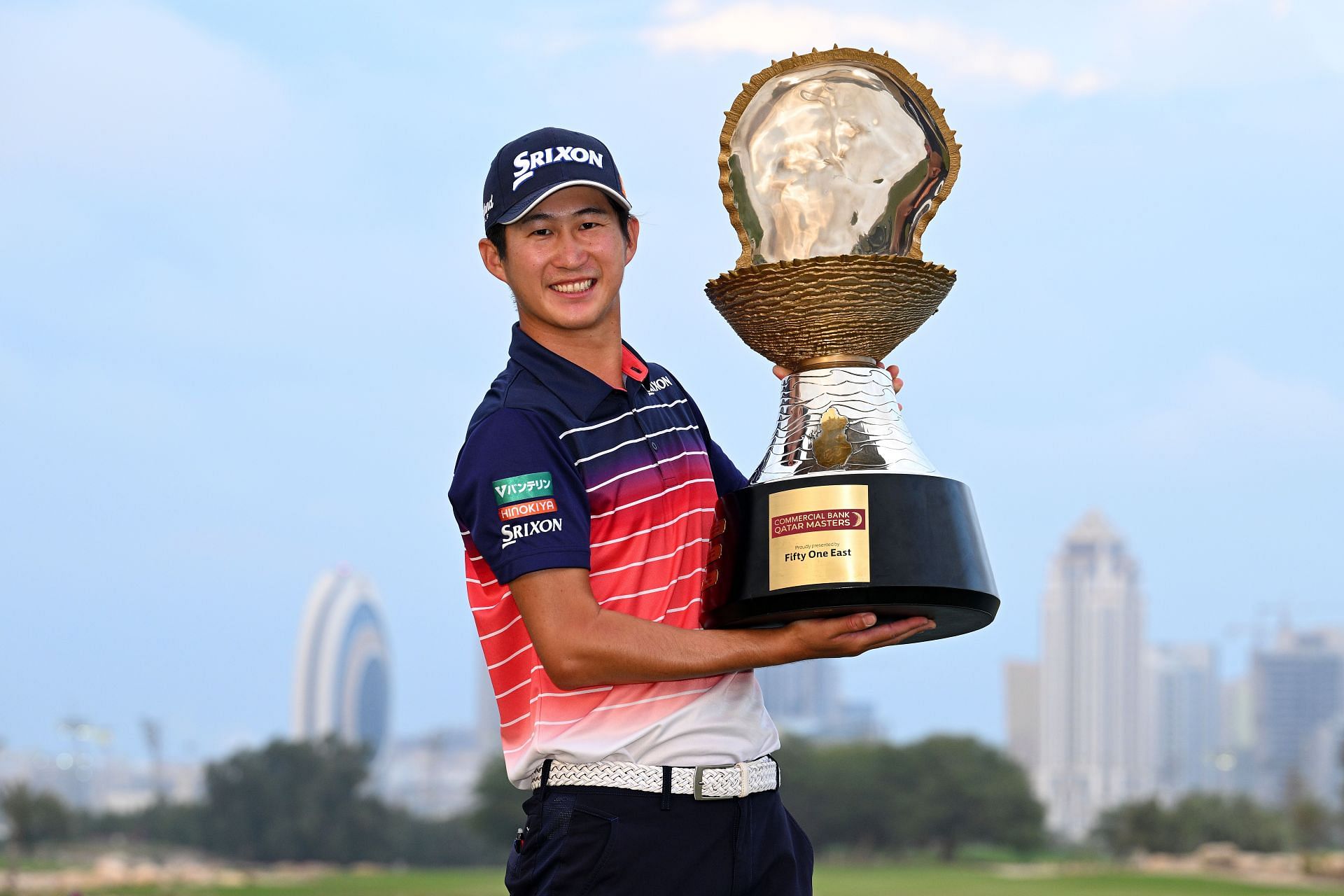 Rikuya Hoshino is the defending champion of the Commercial Bank Qatar Masters (Image via Getty).