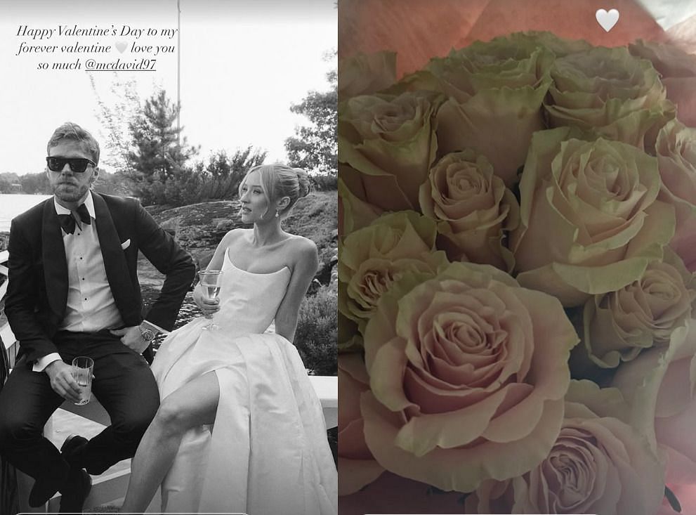 Connor McDavid&rsquo;s wife Lauren Kyle shares Valentine&rsquo;s Day message (via Instagram/@laurenkyle1)