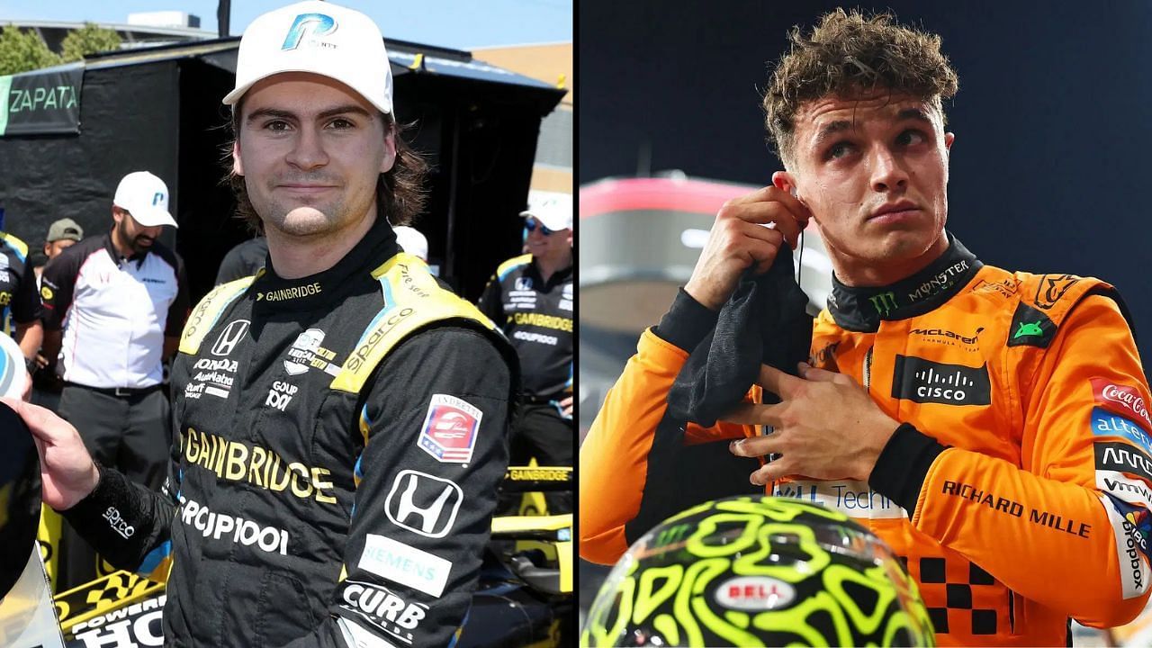 Colton Herta and Lando Norris | Image via Getty