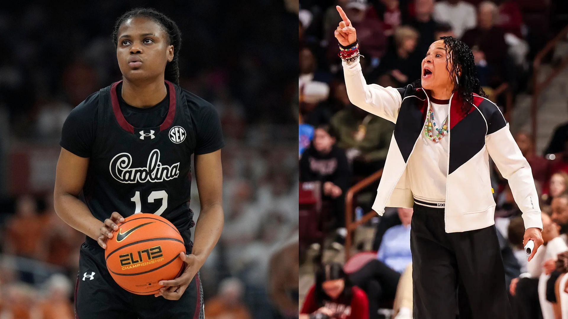 Dawn Staley calls MiLaysia Fulwiley better than her during her playing days [Credits: Imagn]