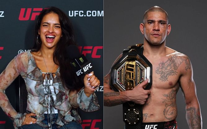"This guy almost broke my leg" - When Nina-Marie Daniele jokingly claimed Alex Pereira was in "unspoken alliance" of UFC fighters trying to hurt her
