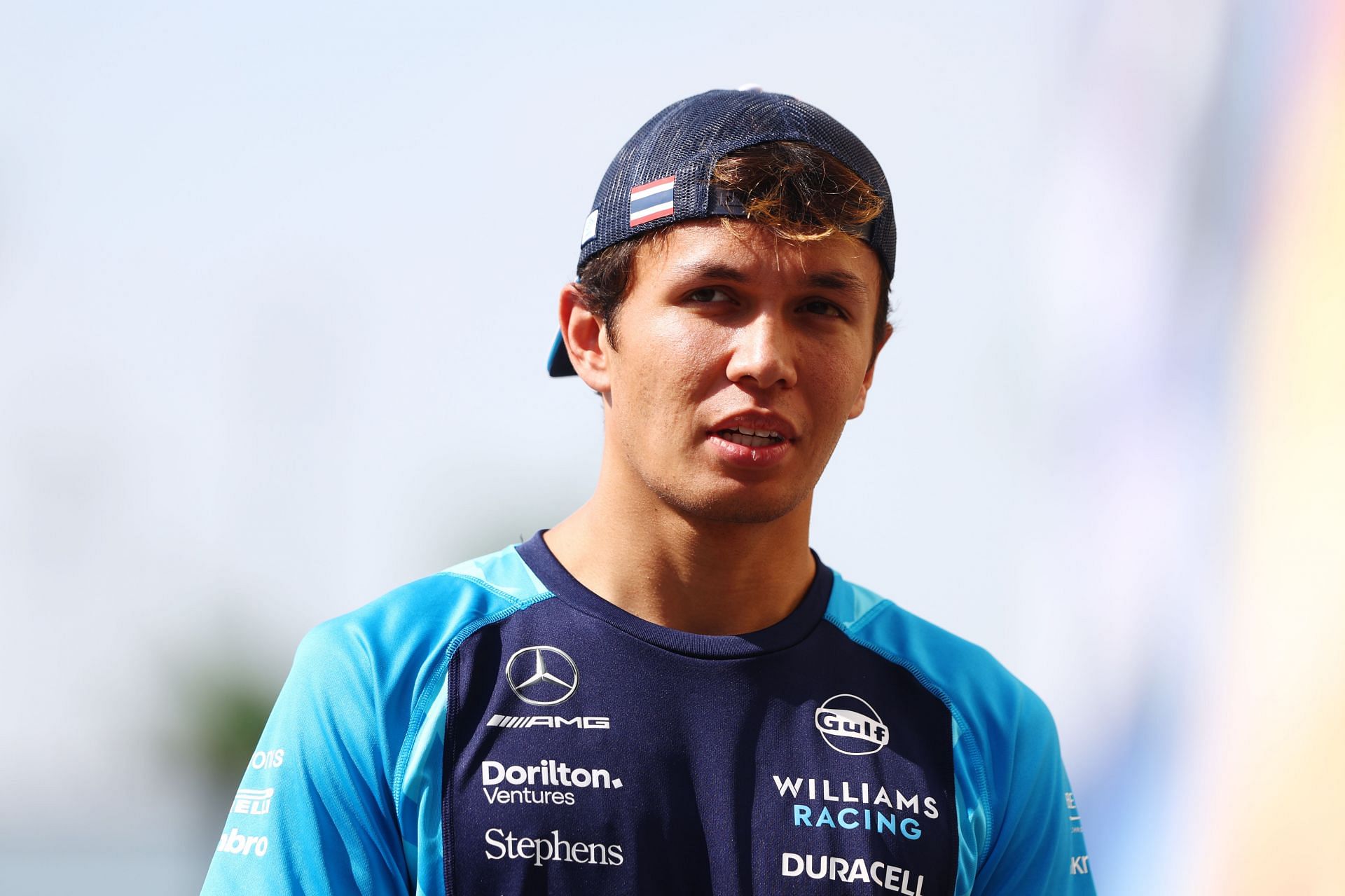 Alex Albon at the 2025 Abu Dhabi Grand Prix - Source: Getty