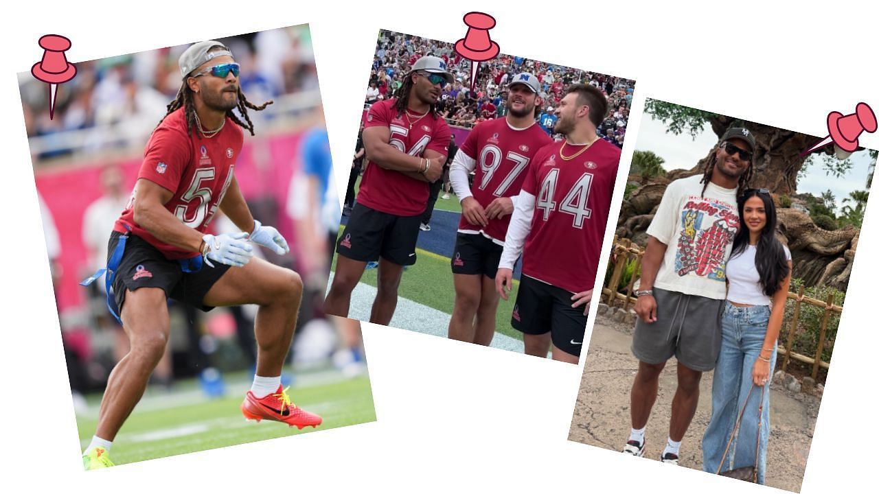 IN PHOTOS: Fred Warner recaps 4th Pro Bowl experience with fellow Niners