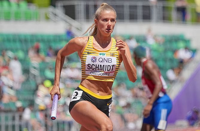 "Hell of a bumpy race" - Alica Schmidt makes her feelings known after narrowly missing podium in new event at German Indoor Championships