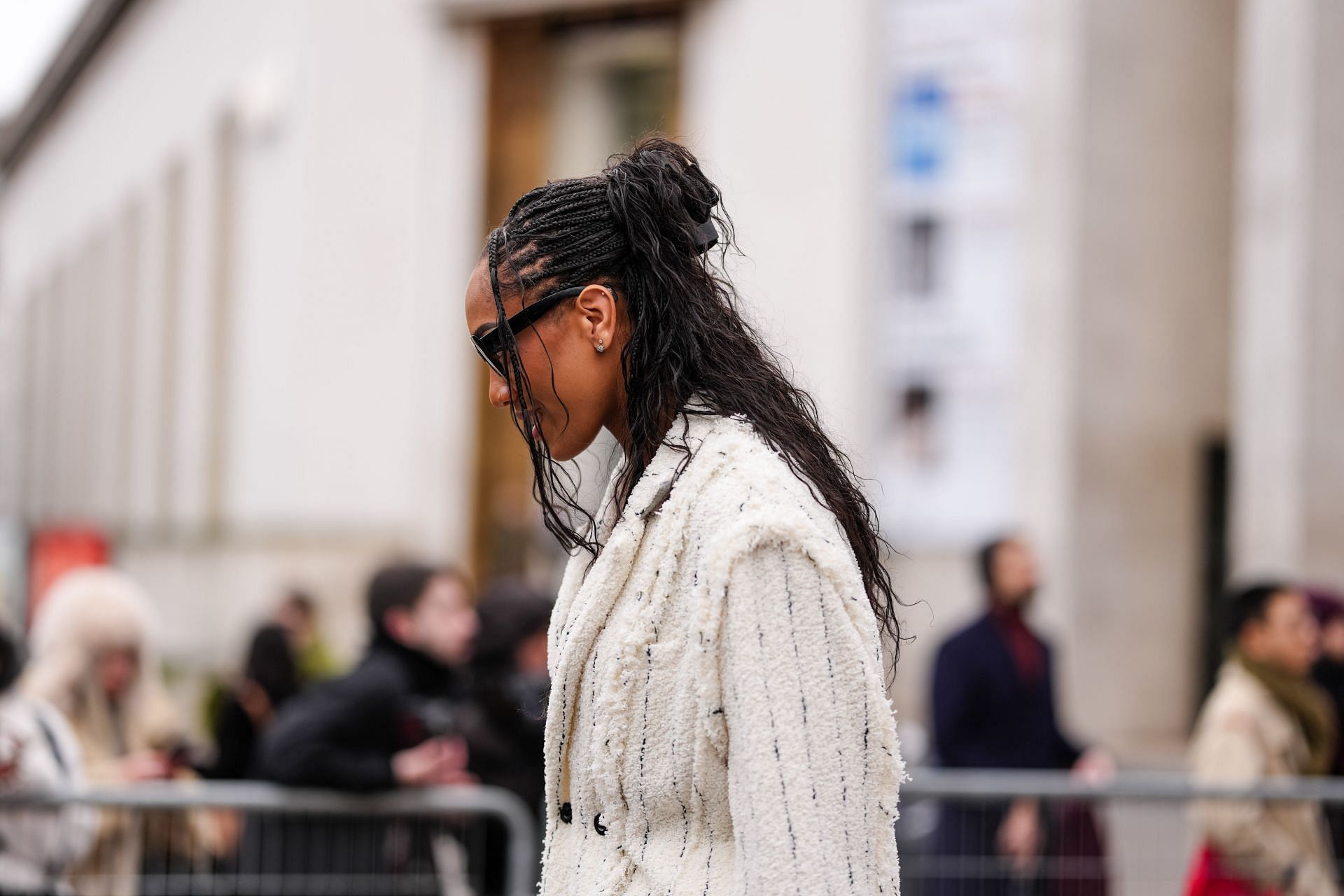 Street Style - Paris Fashion Week -  Menswear Fall Winter 2025/2026 - Day Six - Source: Getty