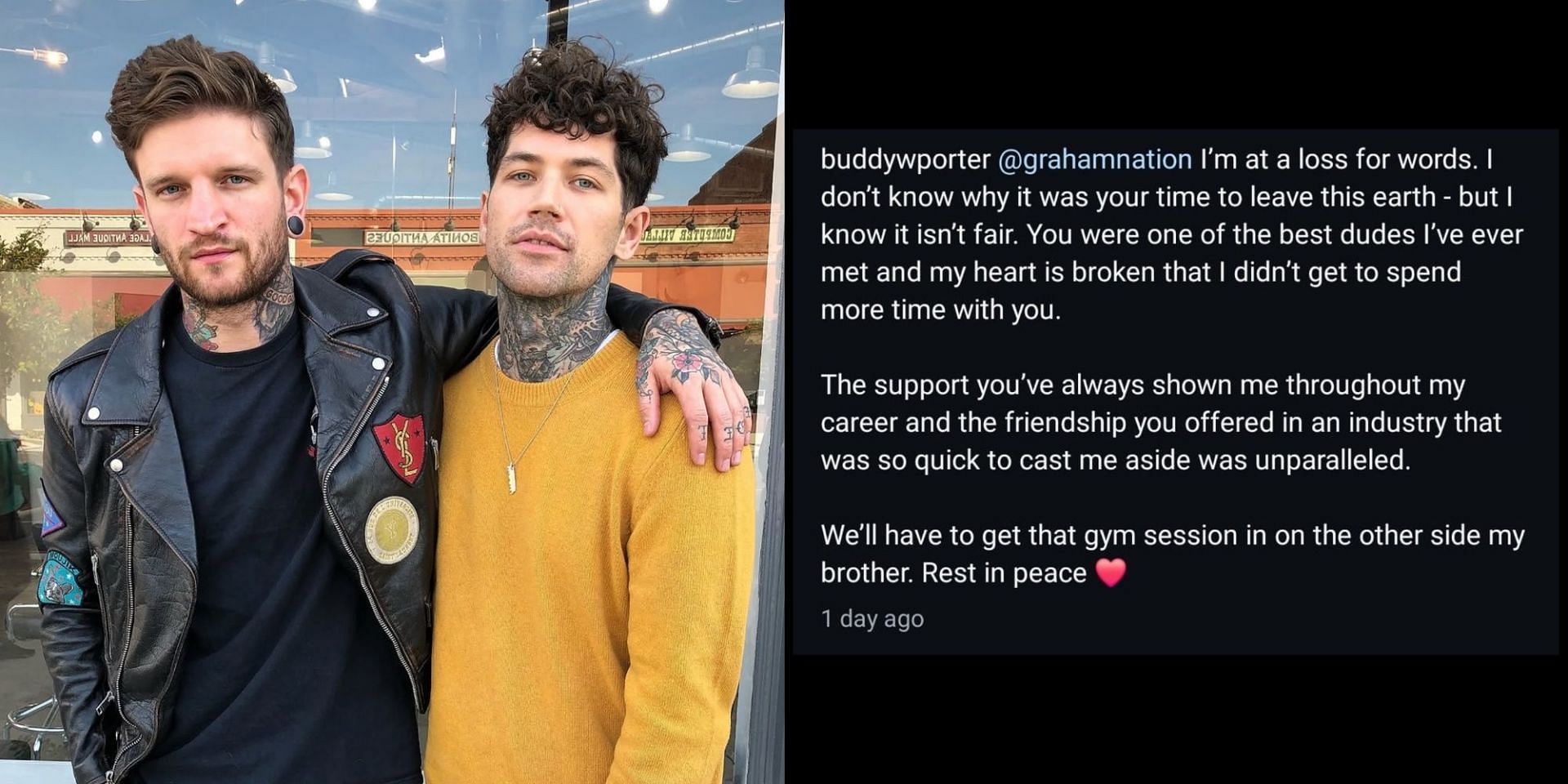 Community mourns as the celebrity hairstylist passes away. (Image via Instagram/@buddywporter)