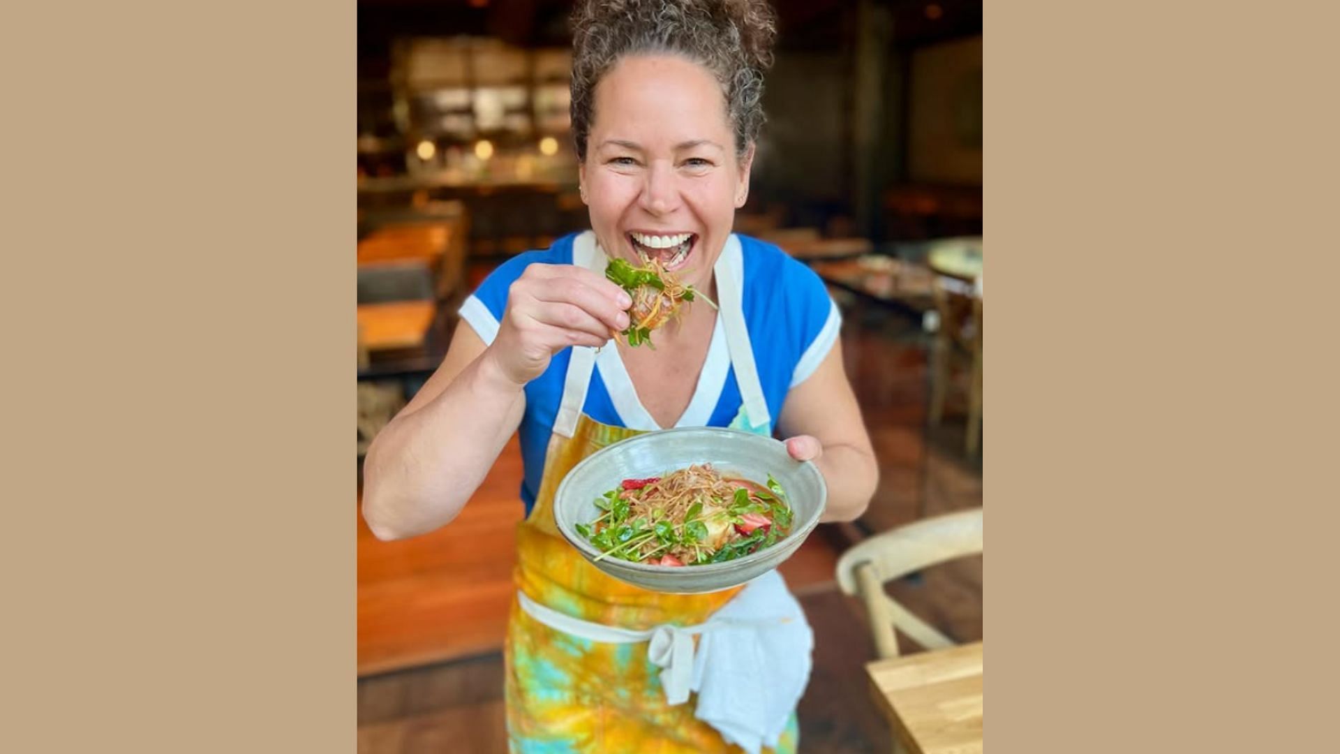 The chef was the first female winner of Top Chef (Image via Instagram/@stephanieizard