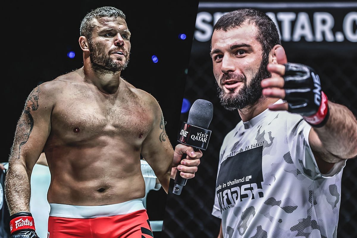 Anatoly Malykhin and Shamil Erdogan - Photo by ONE Championship