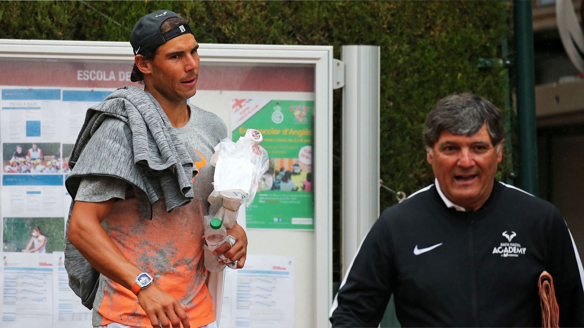 Rafael Nadal and Toni Nadal (Source: Getty)