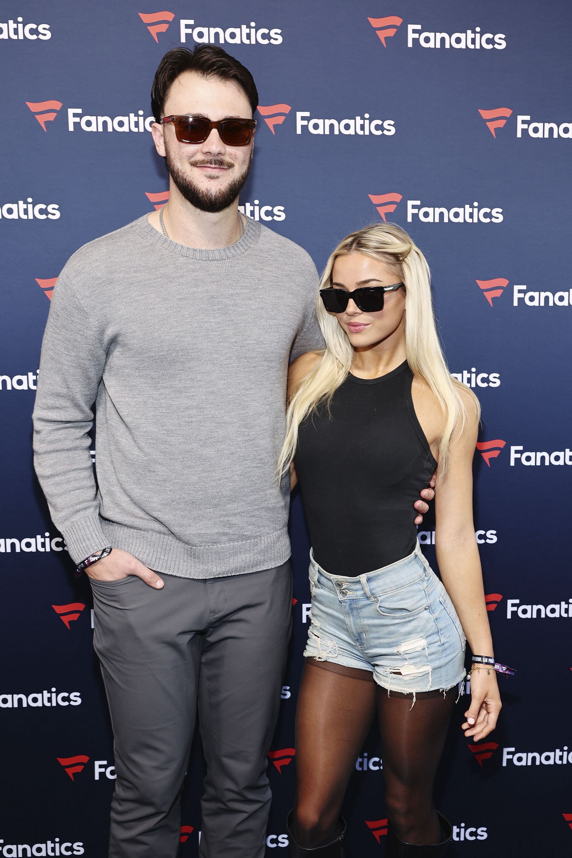 Skenes and Dunne at the 2025 Fanatics Super Bowl Party (Image Source: Getty)