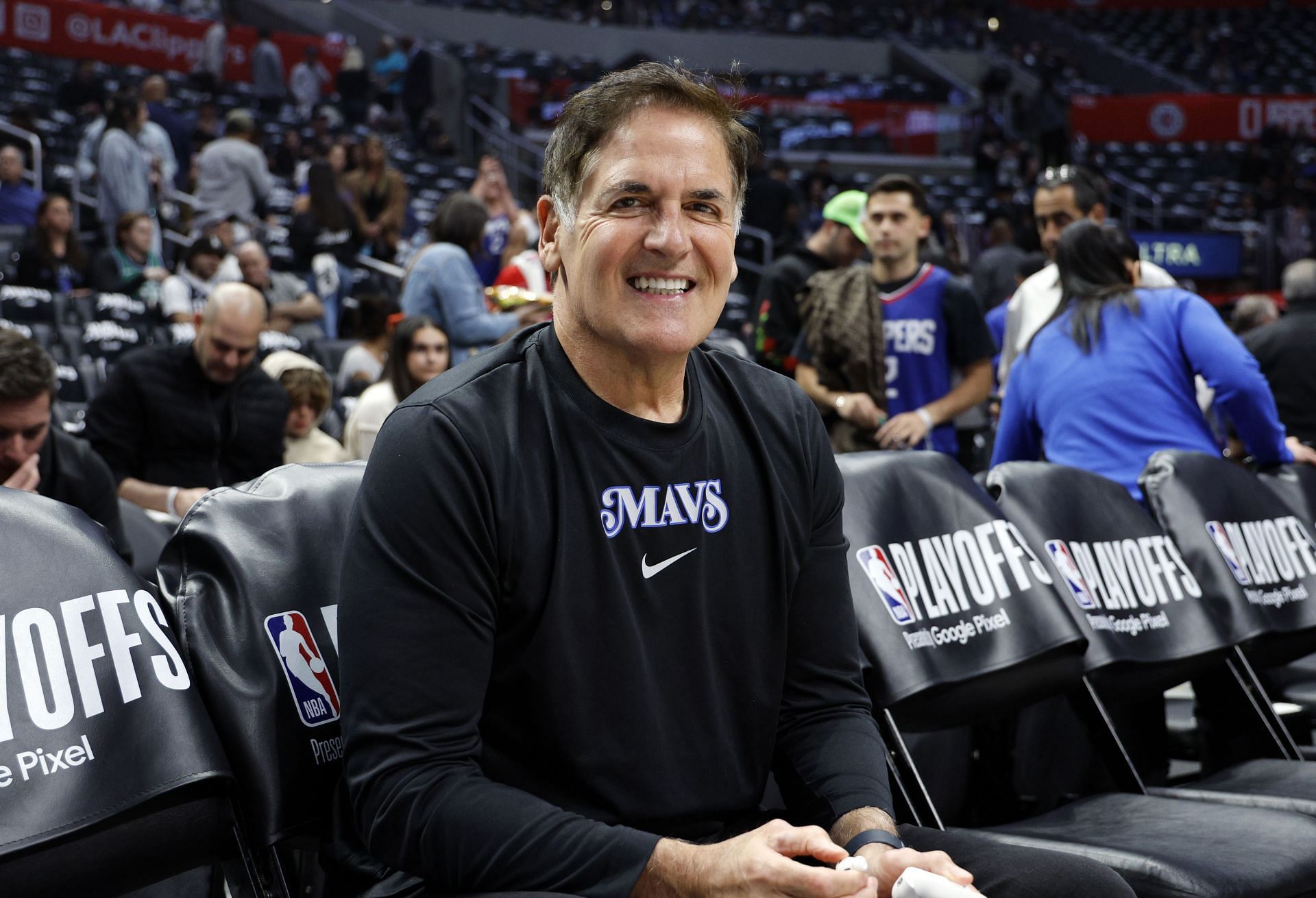 Celebrities At The Los Angeles Clippers Game - Source: Getty