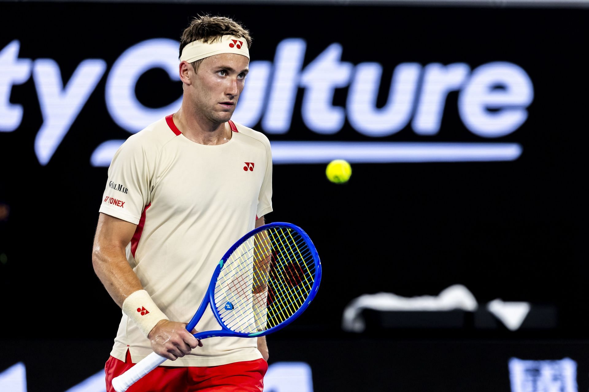 Casper Ruud at the 2025 Australian Open - Source: Getty