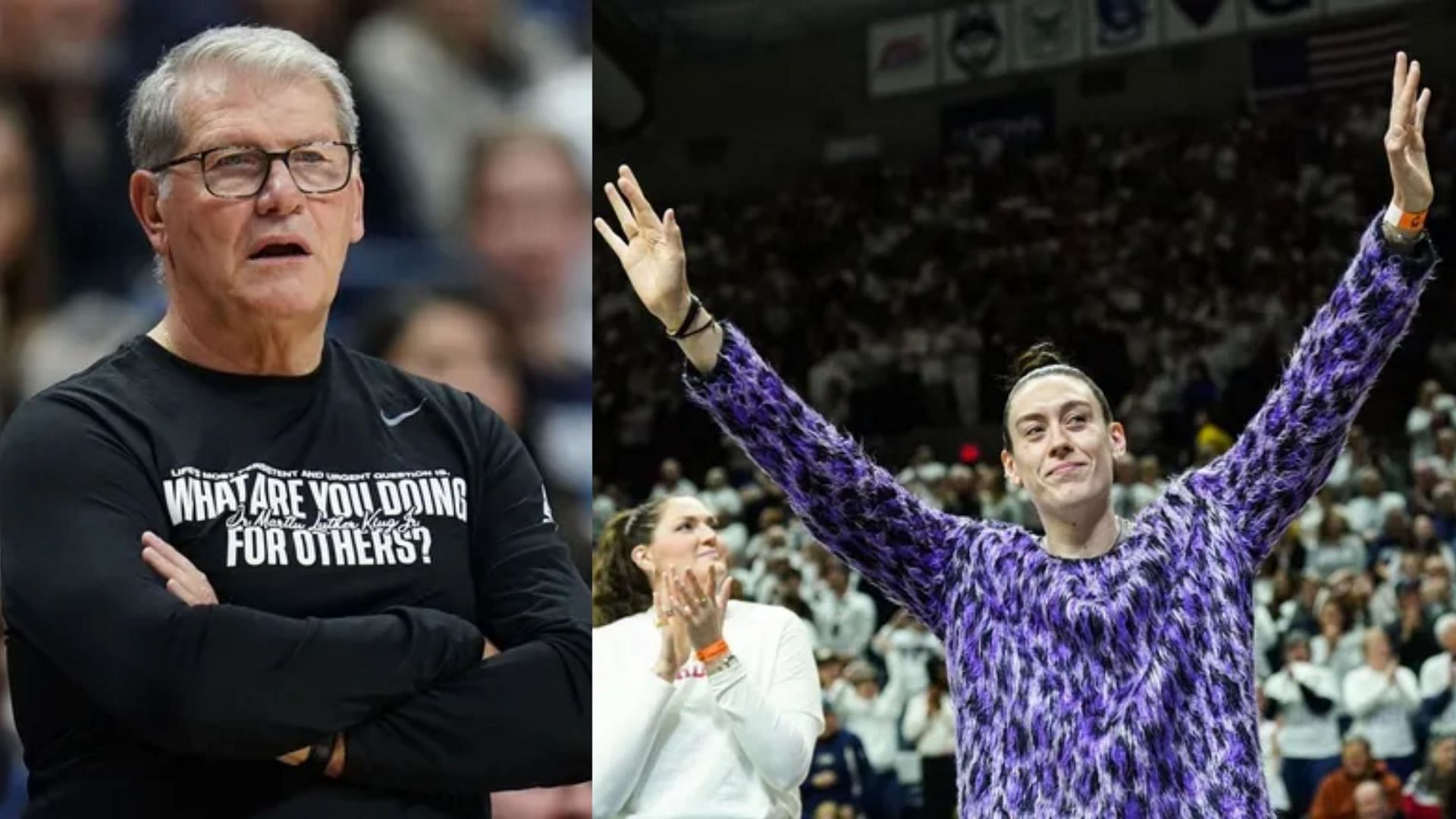 Breanna Stewart reveals two sides of Geno Auriemma at UConn, justifies strict coaching style (Image Source: IMAGN)