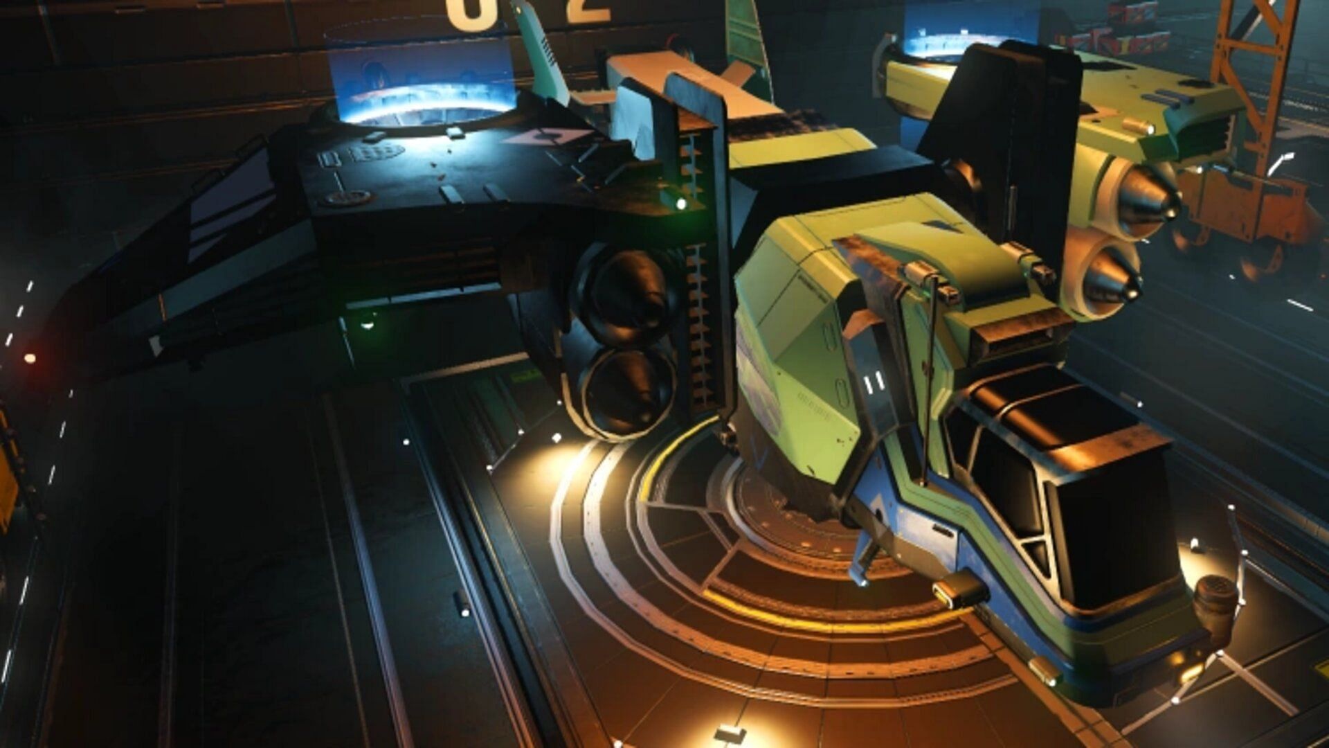 Hauler ship type in No Man&#039;s Sky (Image via Hello Games)