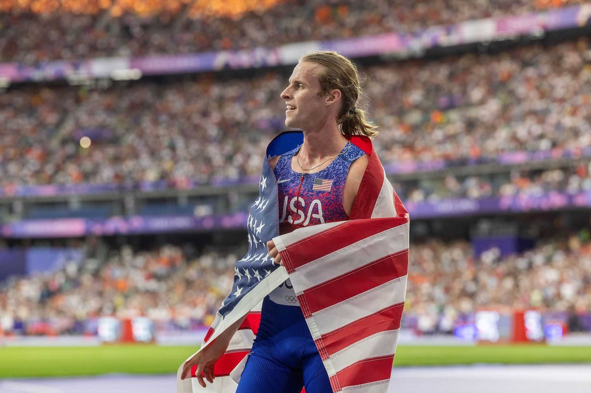 Hocker at the Paris Olympics (Image Source: Getty)