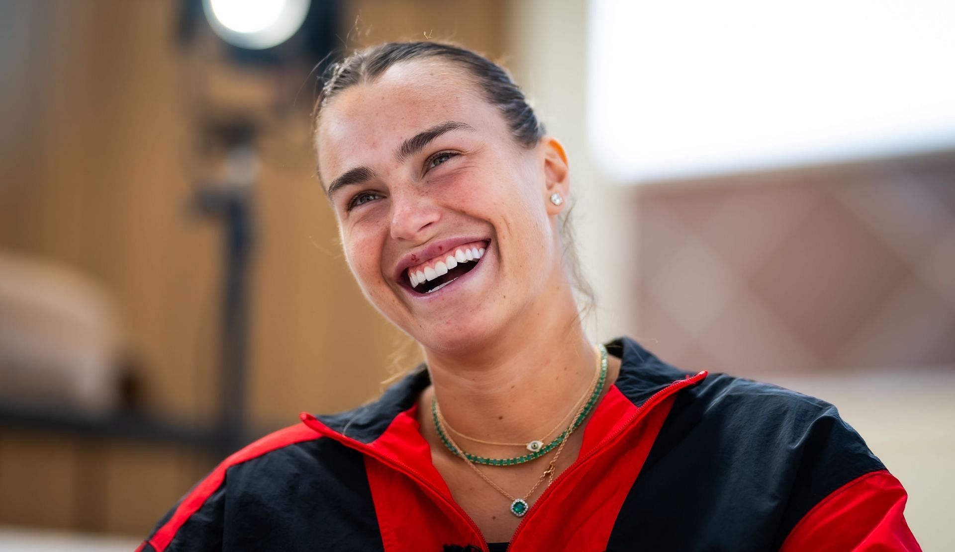 Aryna Sabalenka's racket smash steals the show as she stars with Caitlin  Clark, Sha'carri Richardson & more in Nike's striking Super Bowl ad