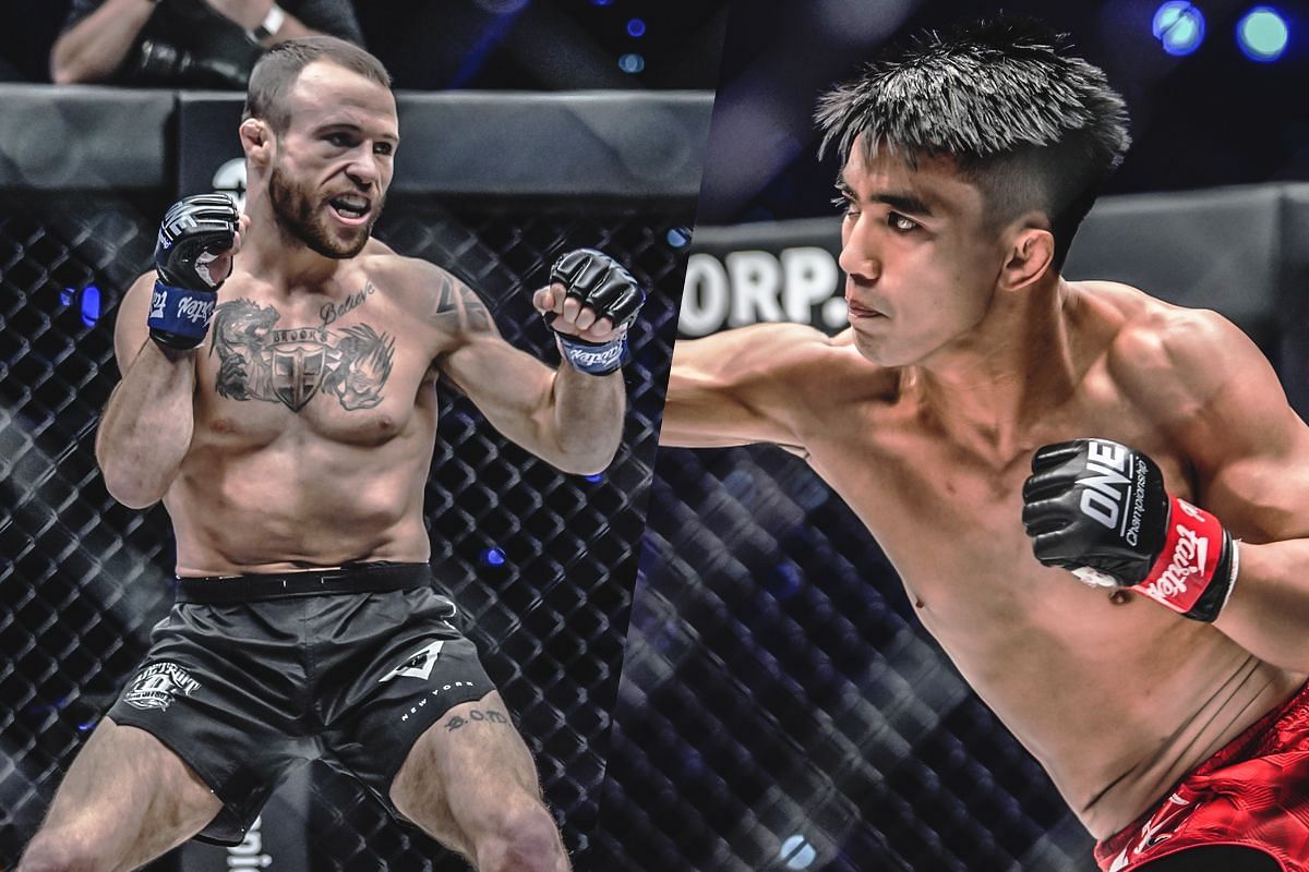 Jarred Brooks (left) and Joshua Pacio (right). [Photos from ONE Championship]