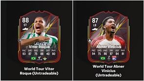 How to unlock the EA FC 25 Vitor Roque and Abner Vinicius World Tour items in Ultimate Team