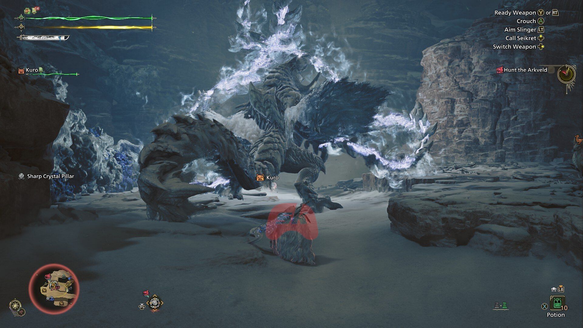 Mounting can prove to be crucial during the fight (Image via Sportskeeda Gaming, Capcom)