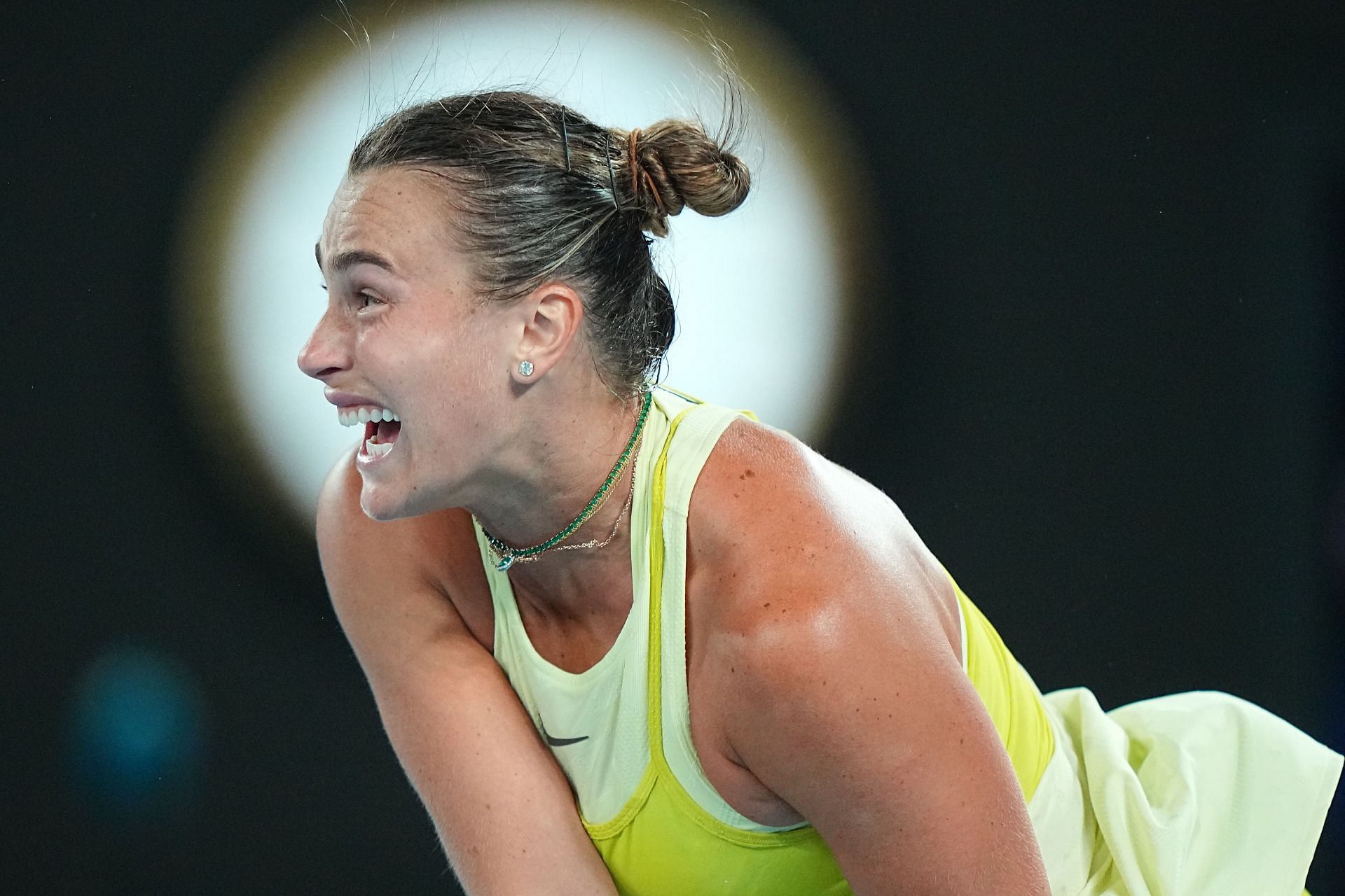 Aryna Sabalenka at the 2025 Australian Open - Day 14 - Source: Getty