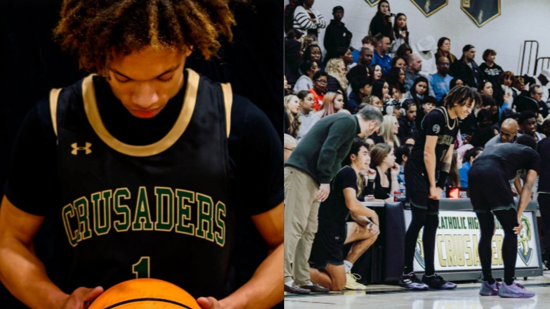 Hoops fans react as Radford commit Ashton Walker impresses with 51-points (Image: IG/ashtonwalker._)