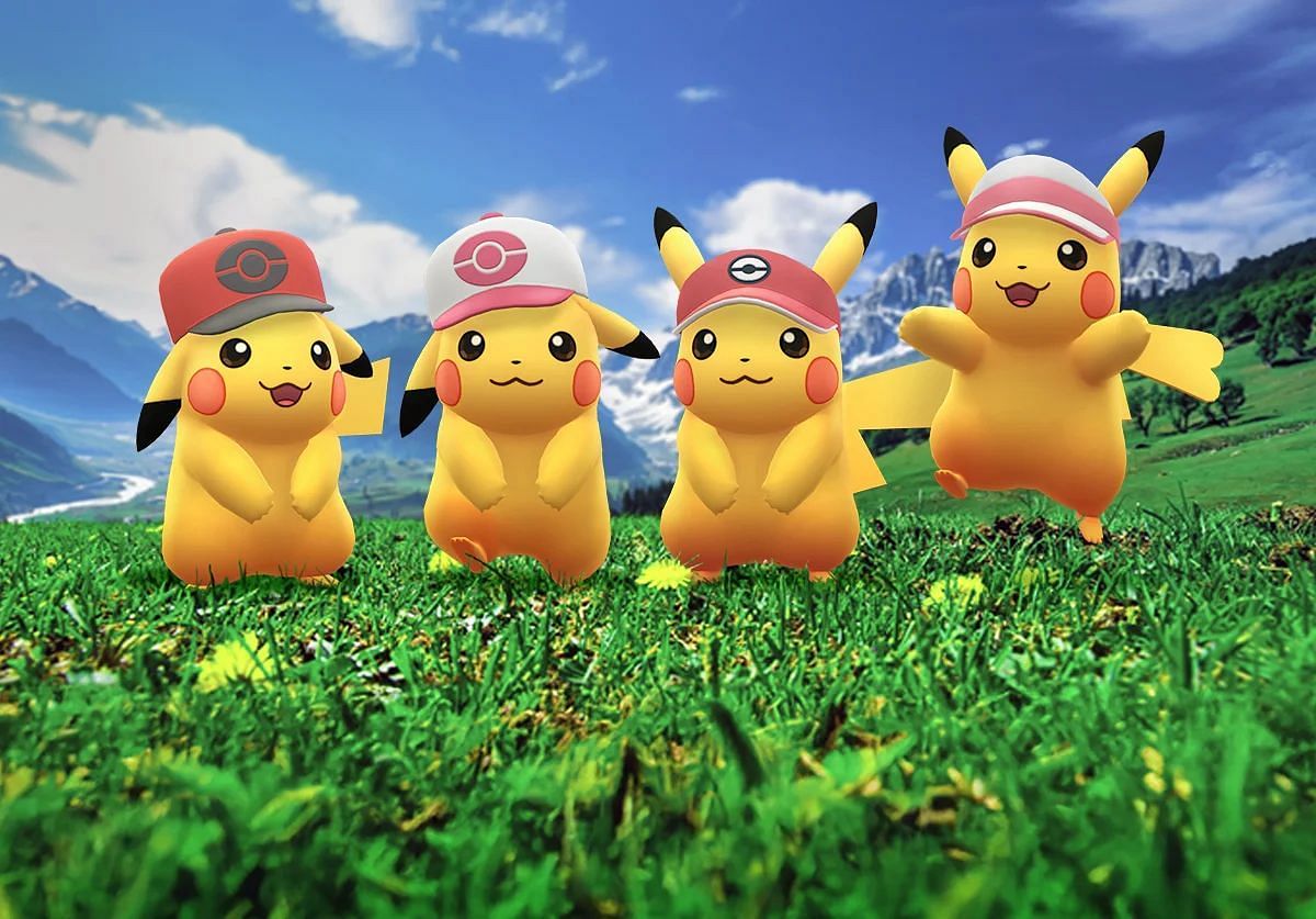 New costumed Pikachu will be available during Pokemon GO Tour Unova Los Angeles and New Taipei City (Image via TPC)