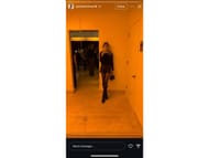 Eugenie Bouchard's Instagram story