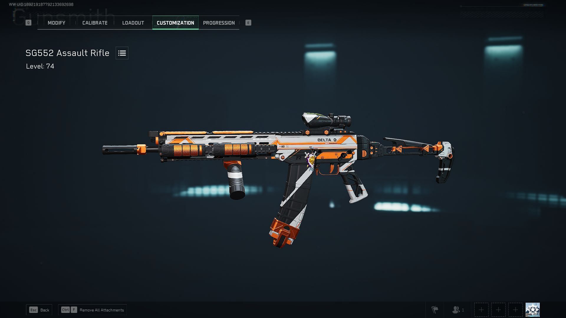 This SG552 build makes Recon class lethal skirmishers (Image via Sportskeeda Gaming / TiMi Studio Group)