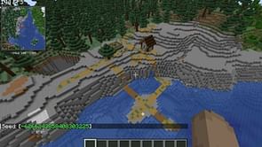 Minecraft player discovers odd taiga village with only a single house