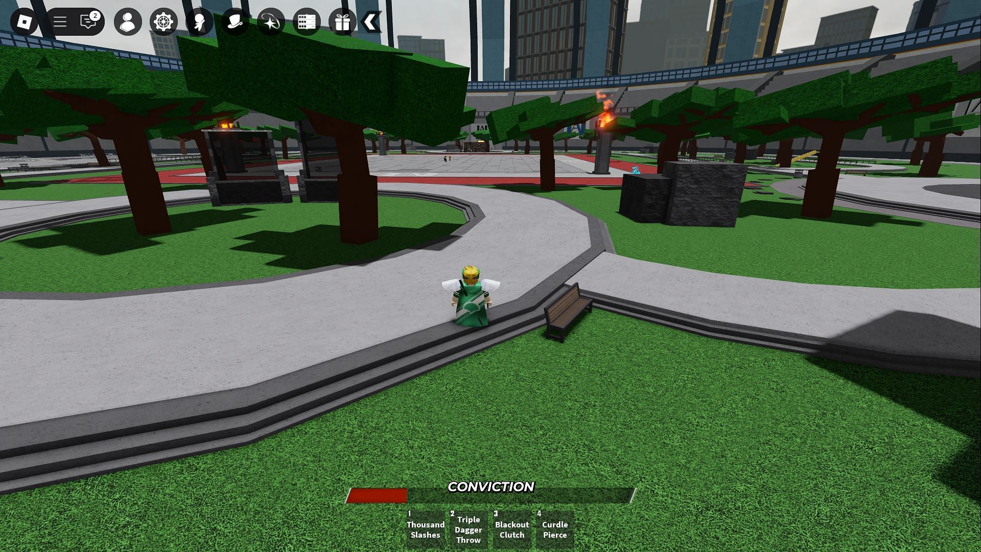 The update has added various things to Heroes Battlegrounds (Image via Roblox)