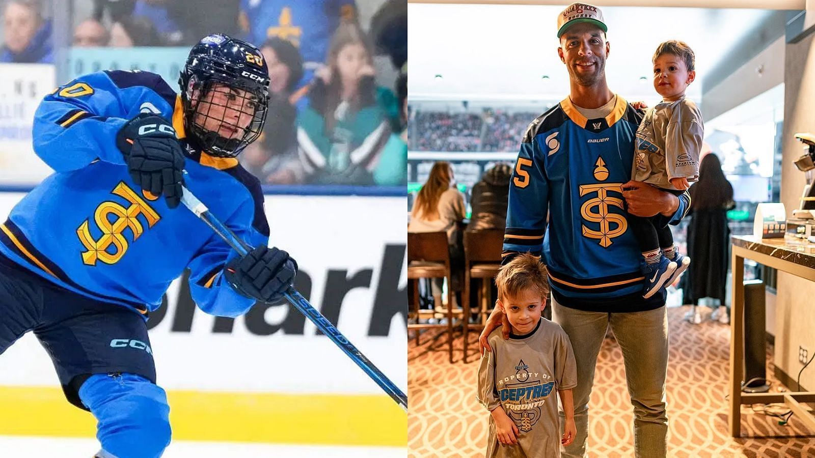 Sarah Nurse pens 3-word reaction to cousin Darnell Nurse attending Sceptres PWHL Takeover Tour game with his sons