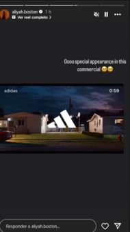 Via Aliyah Boston's IG