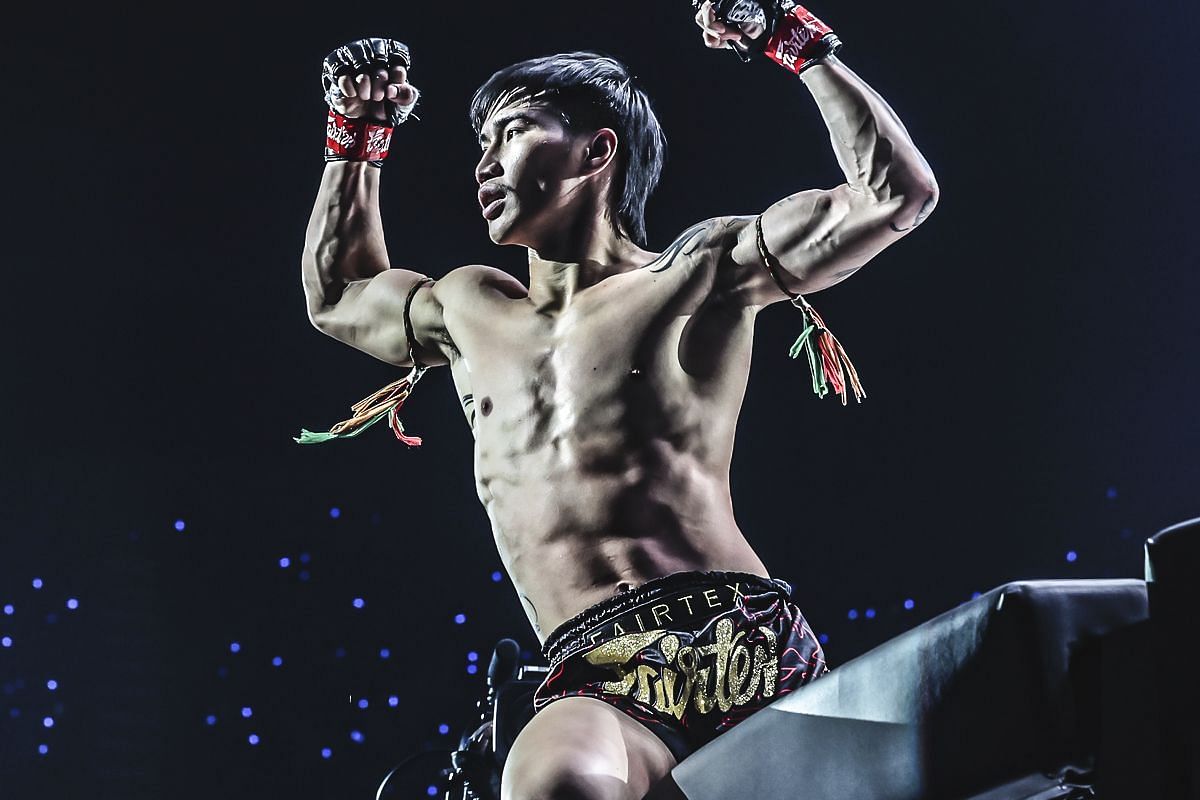 Tawanchai PK Saenchai recalls his start to Muay Thai. [Photo from ONE Championship]