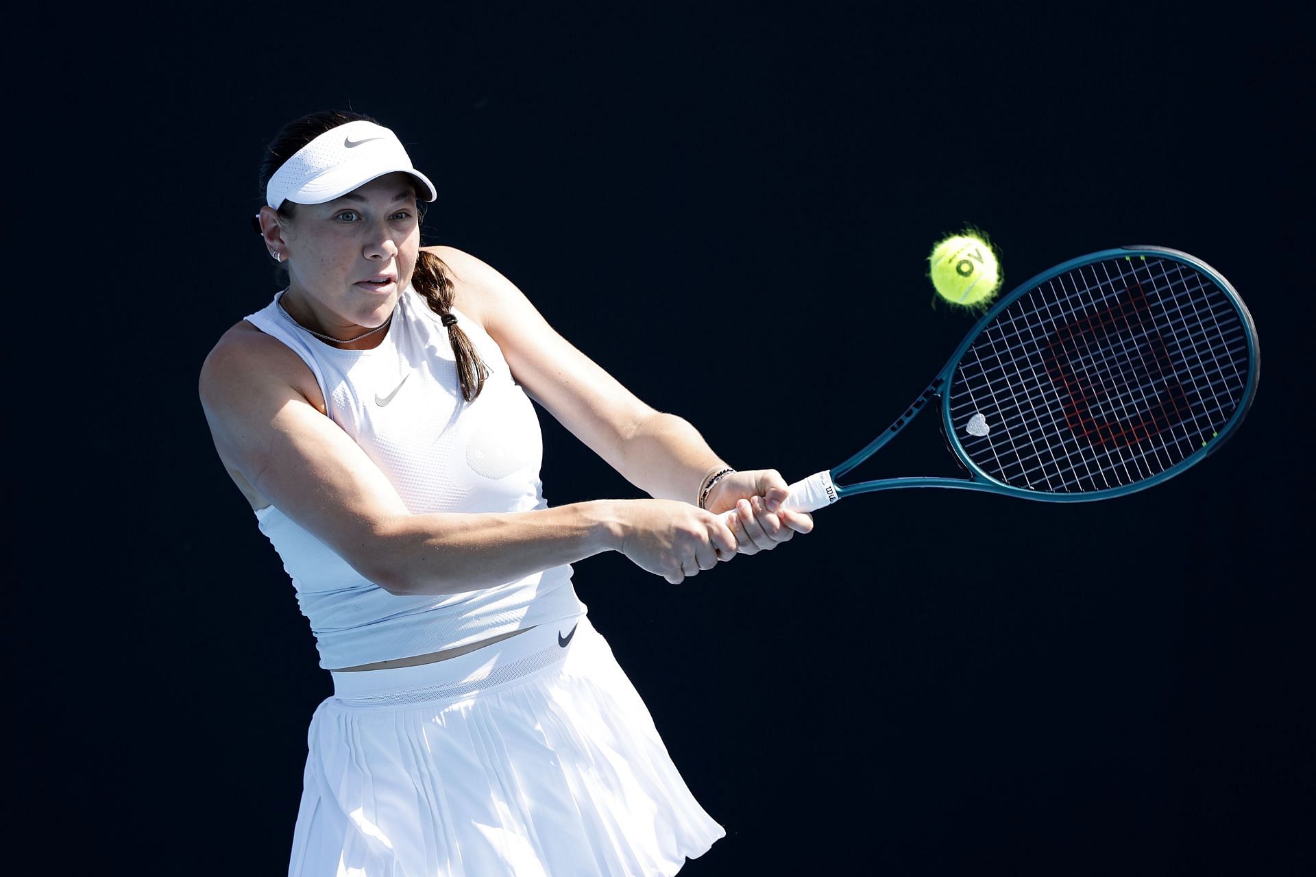 Amanda Anisimova at the Australian Open 2025. (Photo: Getty)