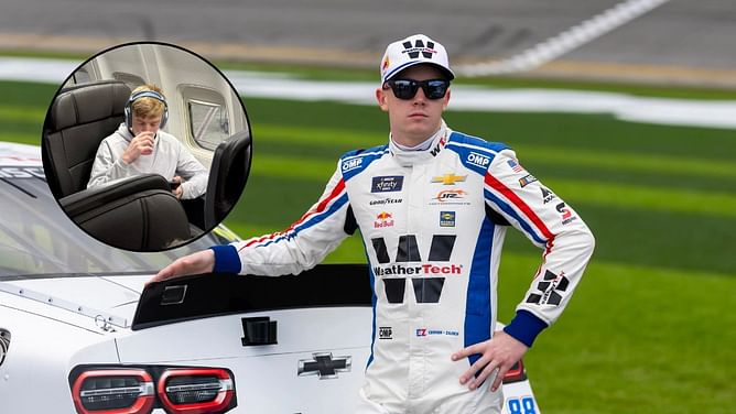 "Goober" Connor Zilisch trolled by fellow NASCAR driver for "sipping 1st-class Apple Juice" ahead of landmark debut at COTA