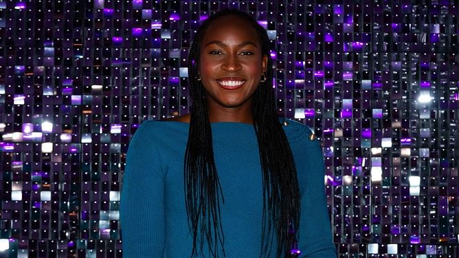 Coco Gauff's influence shines bright as friend Jalen Sera takes up tennis, flaunting the American's racket