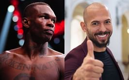 Israel Adesanya quotes Dave Chappelle in reaction to Andrew Tate backing him up after UFC Saudi Arabia loss against Nassourdine Imavov