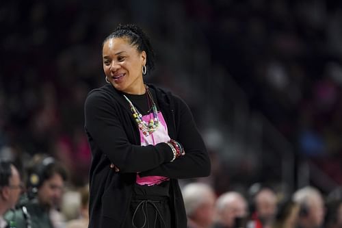 South Carolina HC Dawn Staley - Source: Getty