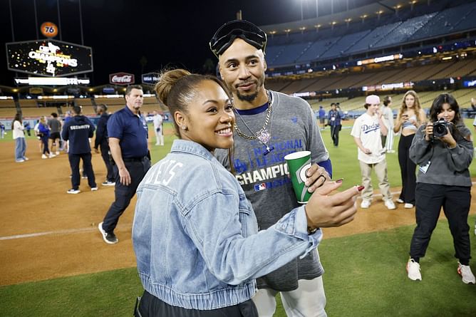Mookie Betts' wife Brianna drops 3-word reaction as the Dodgers superstar preps for Spring Training