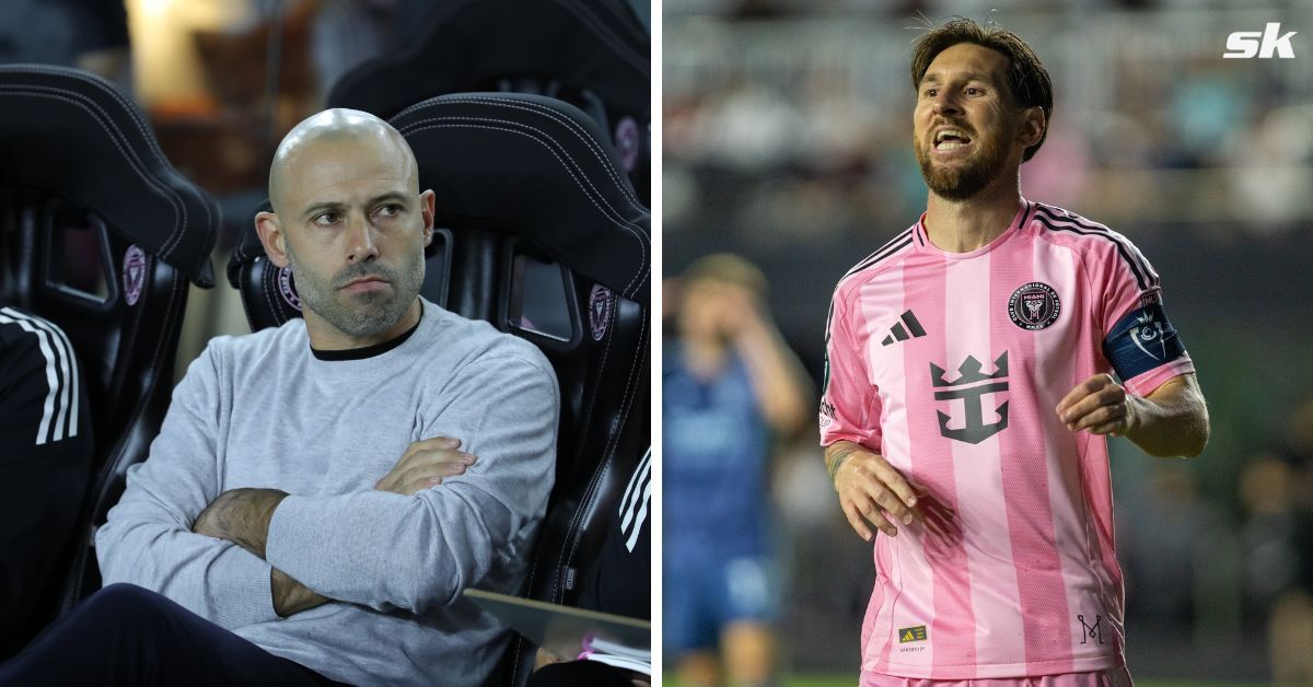 “If we do not need them in certain games, it is much better” - Javier Mascherano on Lionel Messi's reaction after Inter Miami substitution
