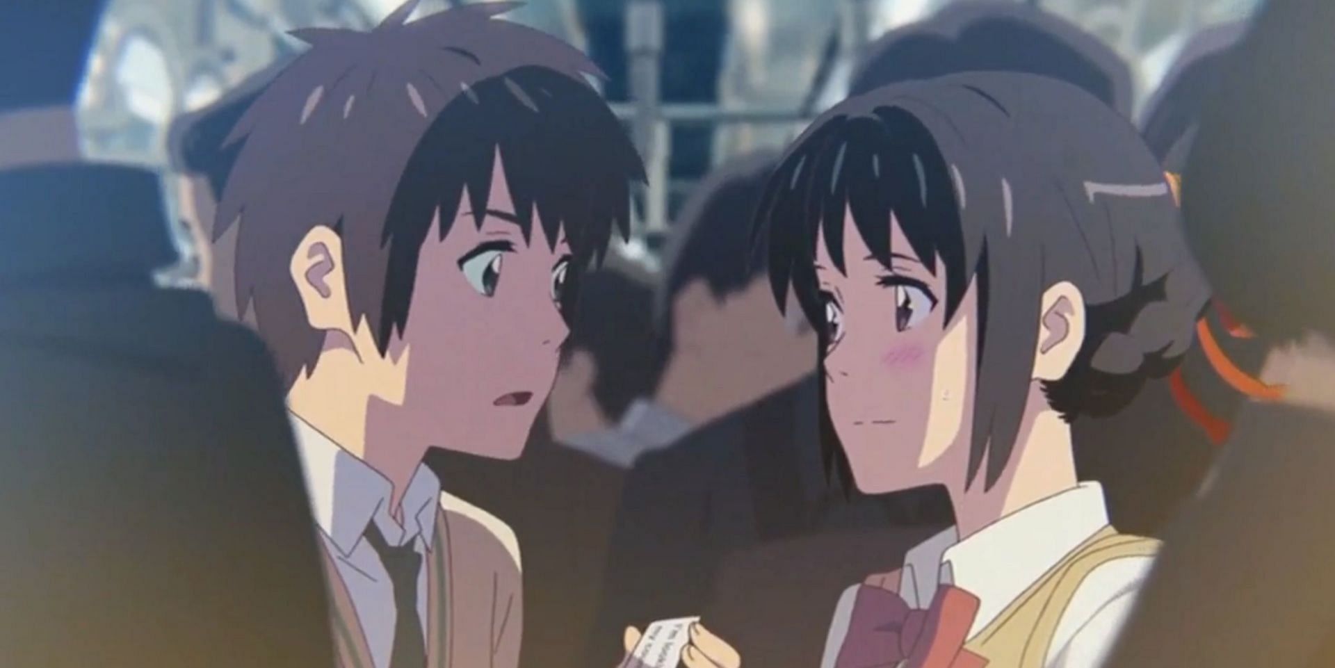 Mitsuha &amp; Taki (Image via CoMix Wave Films)