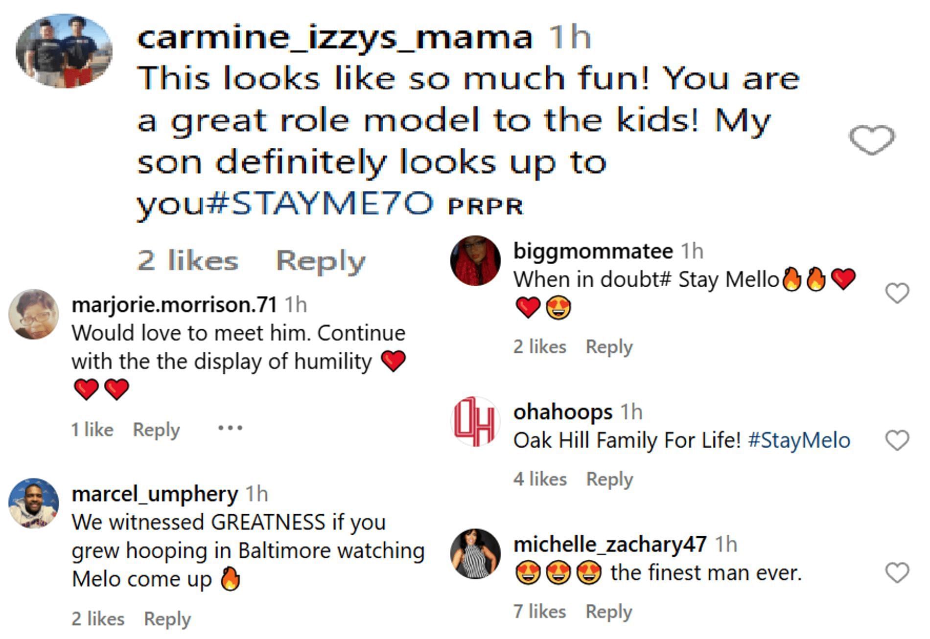 Hoops fans react to Carmelo Anthony video montage for &#039;A Very Melo Classic&#039; (Source: Instagram/ carmeloanthony)