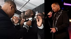 Kai Cenat insinuates Grammy security only let him through after seeing Will Smith, Jaden, and Willow interact with him