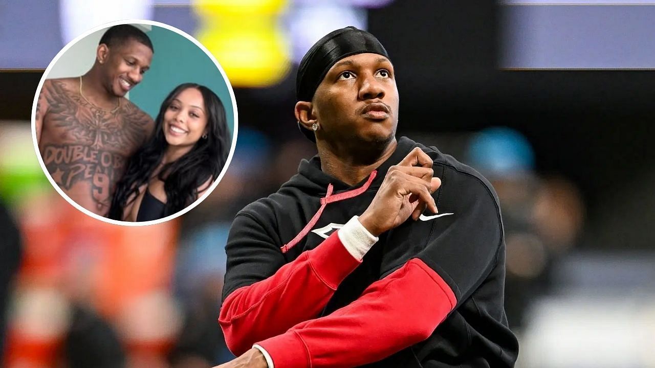 IN PICS: Michael Penix Jr.&rsquo;s fianc&eacute;e Olivia Carter cozies up with Falcons star