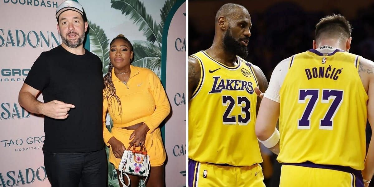 Alexis Ohanian reacts to LeBron James and Luka Doncic