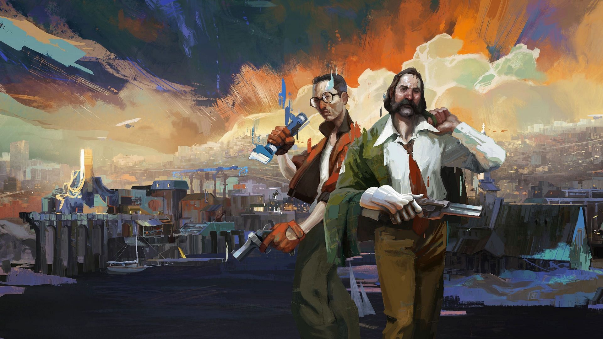 Key art of Disco Elysium